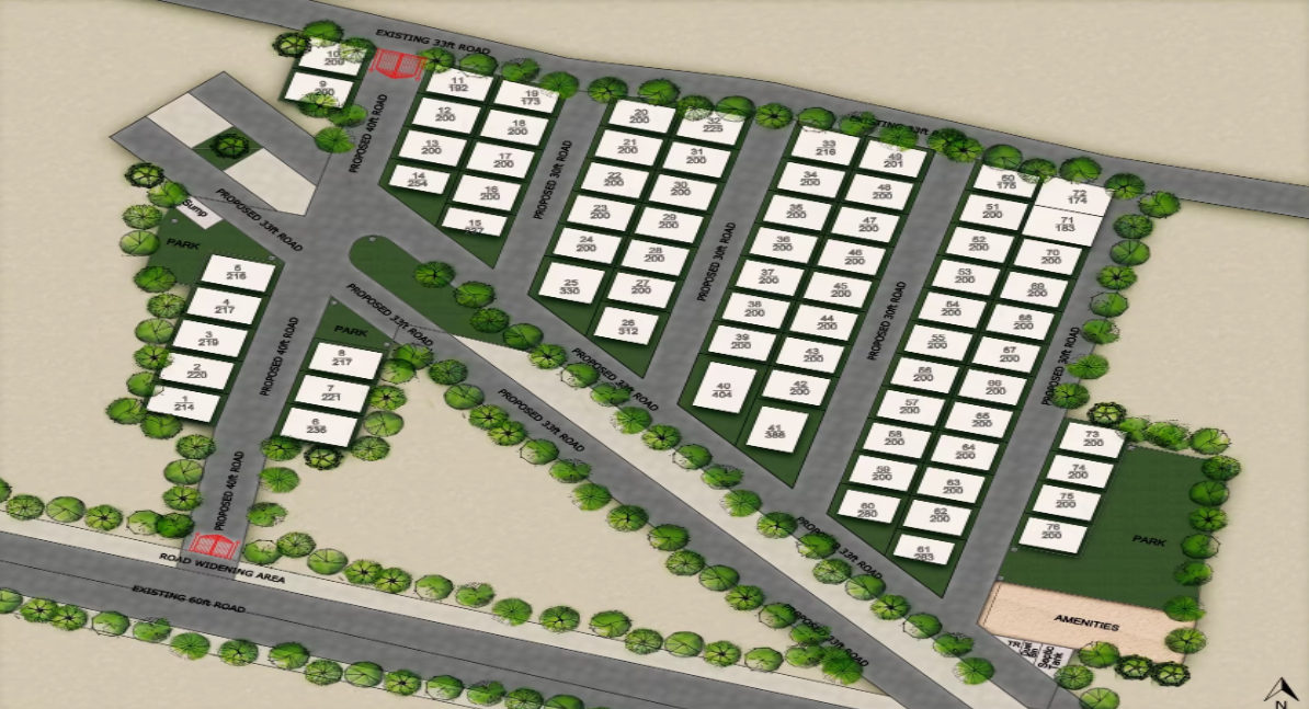 Amity Villas Floor plan